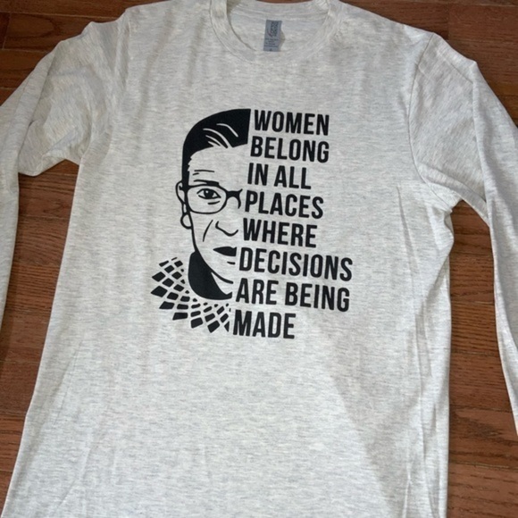 RBG Ruth Bader Ginsburg “Women Belong in All Places Where Decisions Are Made” - Picture 2 of 7